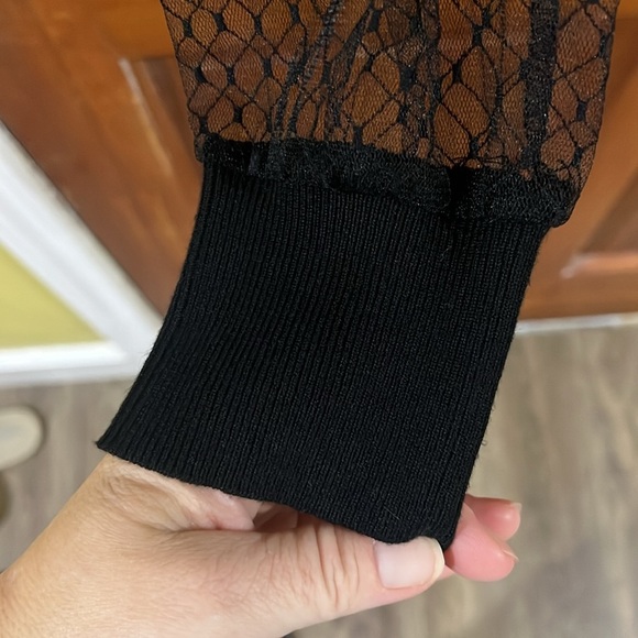 Black Madison + Hudson Blouse Size Large - Picture 5 of 12